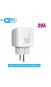 Смарт-розетка Quanatum TUYA 20A EU WiFi Smart Socket