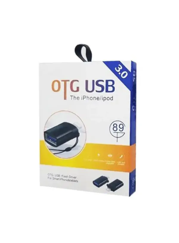 Перехідник OTG USB3.0 F to Lighting iPhone M GP-89