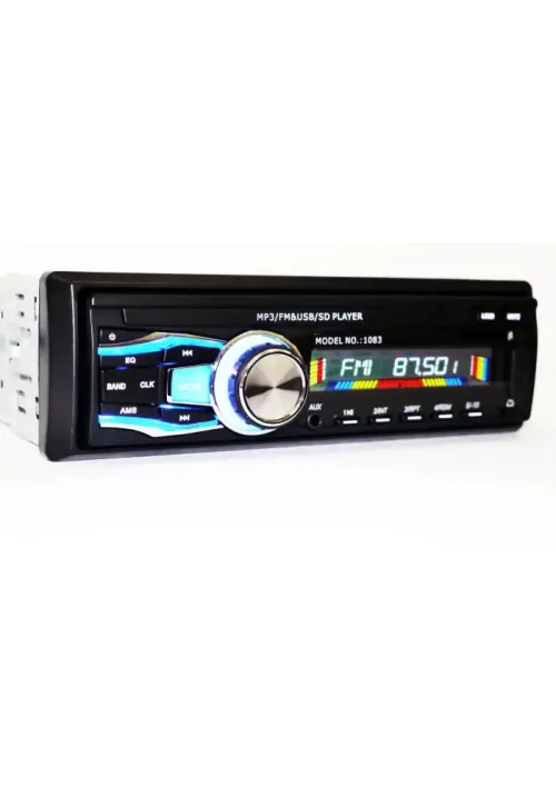 Автомагнитола 1 DIN 1083 (съемная панель)