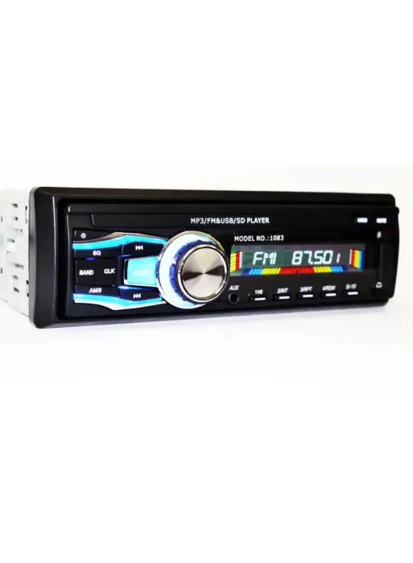 Автомагнітола 1 DIN 1083 (знімна панель)