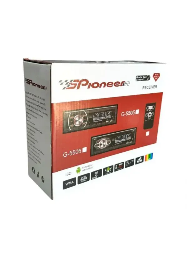 Автомагнітола з bluetooth 1DIN 308BT ISO