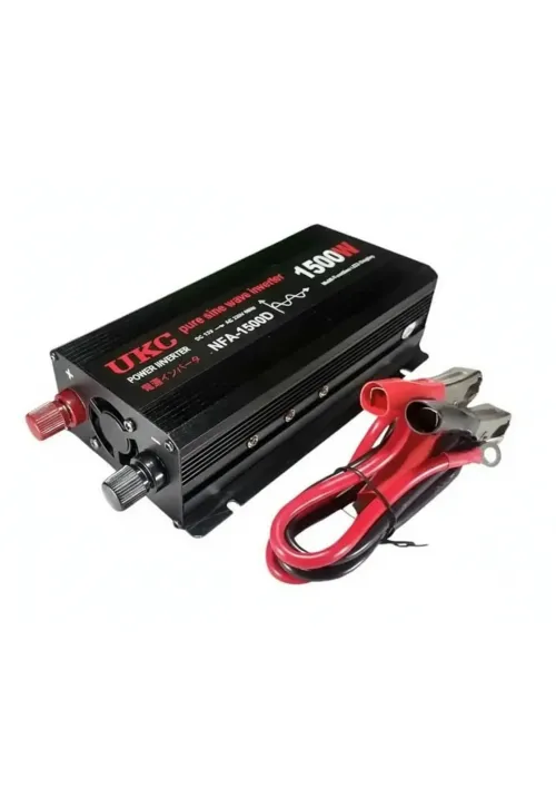 Преобразователь инвертор 12V/220V UKC 1500W (pure sine)