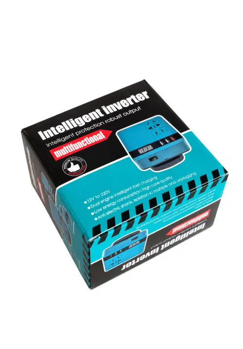 Инвертор преобразователь напряжения 12V-220V Multifunctional Intelligent Inverter