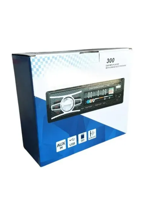 Автомагнитола 1 DIN 300 (bluetooth)