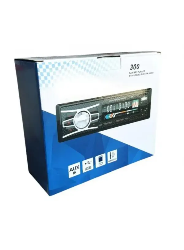 Автомагнітола 1 DIN 300 (bluetooth)