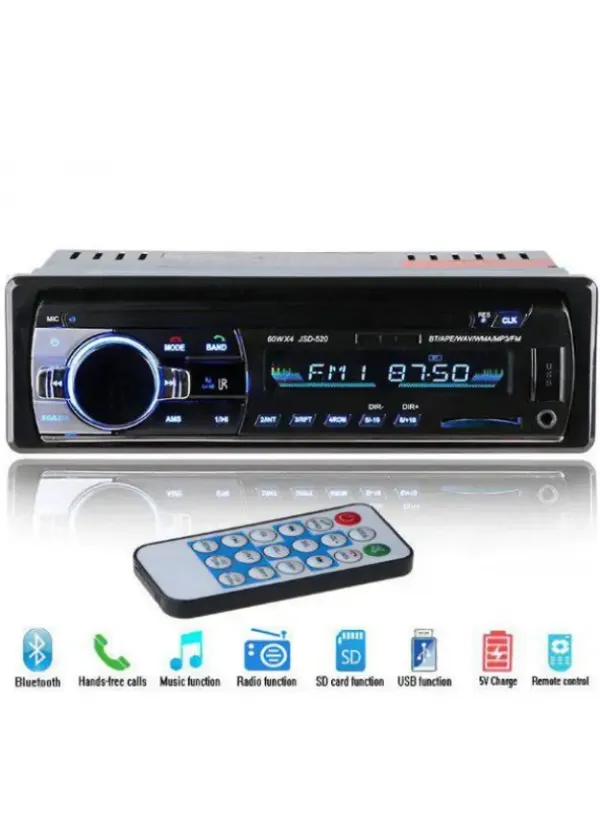 Автомагнітола c bluetooth 1DIN 530