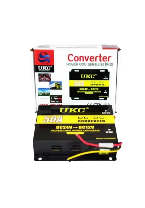 Преобразователь инвертор 24V/12V UKC (50A)