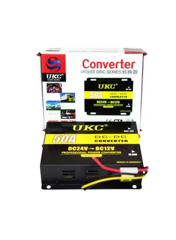 Перетворювач інвертор 24V/12V UKC (50A)