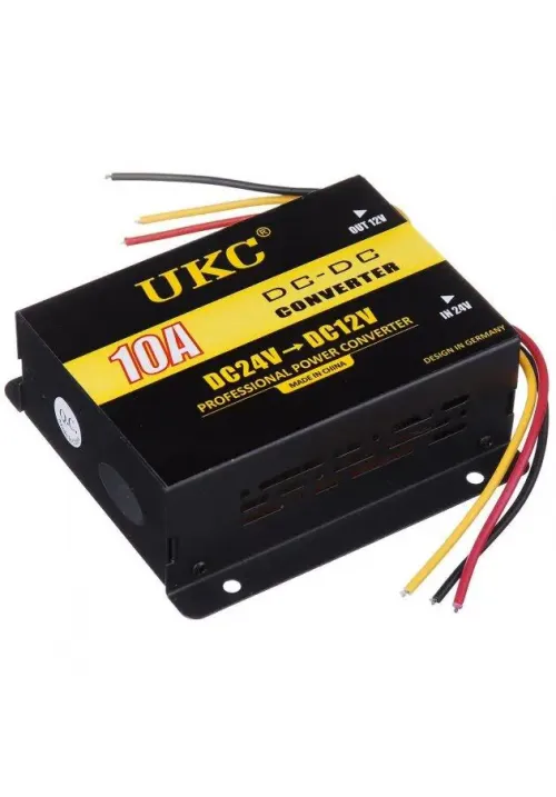 Преобразователь инвертор 24V/12V UKC (10A)