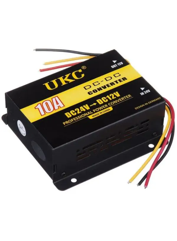 Перетворювач інвертор 24V/12V UKC (10A)