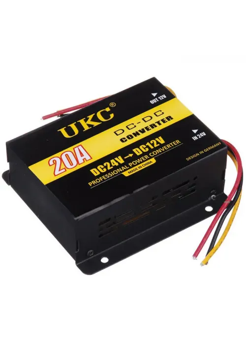Преобразователь инвертор 24V/12V UKC (20A)