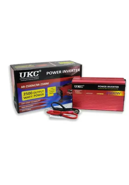 Преобразователь инвертор 12V/220V UKC 2500W