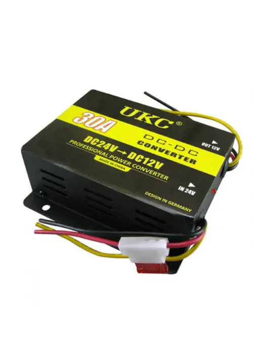 Преобразователь инвертор 24V/12V UKC (30A)