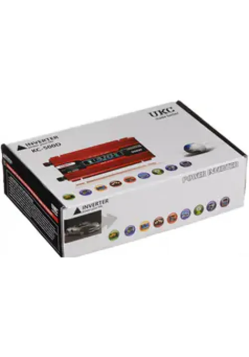 Преобразователь инвертор (с экраном) 12V/220V UKC 500W (modify)