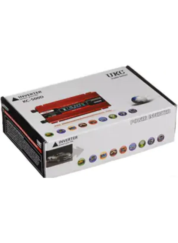 Перетворювач інвертор (з екраном) 12V/220V UKC 500W (modify)