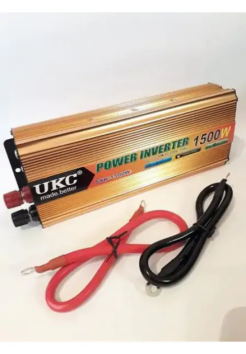 Преобразователь инвертор 24V/220V UKC 1500W (modify)