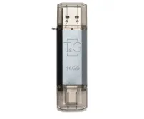 Флешка USB 16GB T&G Type-C 009 Star срібло