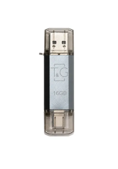 Флешка USB 16GB T&G Type-C 009 Star срібло