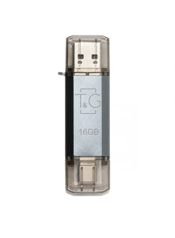 Флешка USB 16GB T&G Type-C 009 Star срібло
