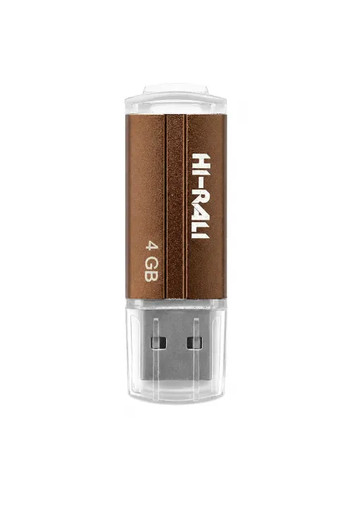 Флешка USB 4GB Hi-Rali Corsair бронза