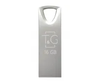 Флешка USB 3.0 16GB T&G метал 117 сірий
