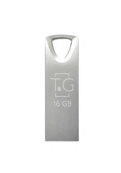 Флешка USB 3.0 16GB T&G метал 117 сірий