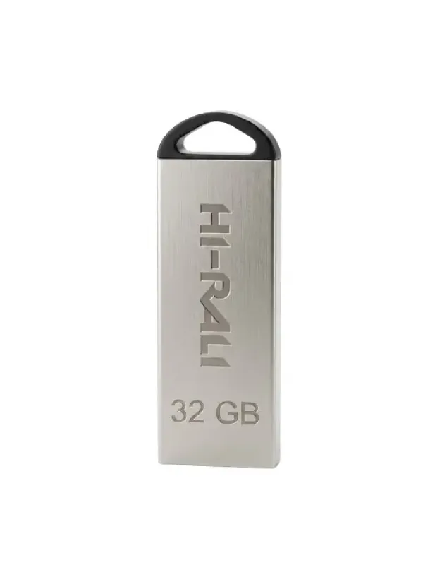 Флешка USB 32GB Hi-Rali Fit срібло