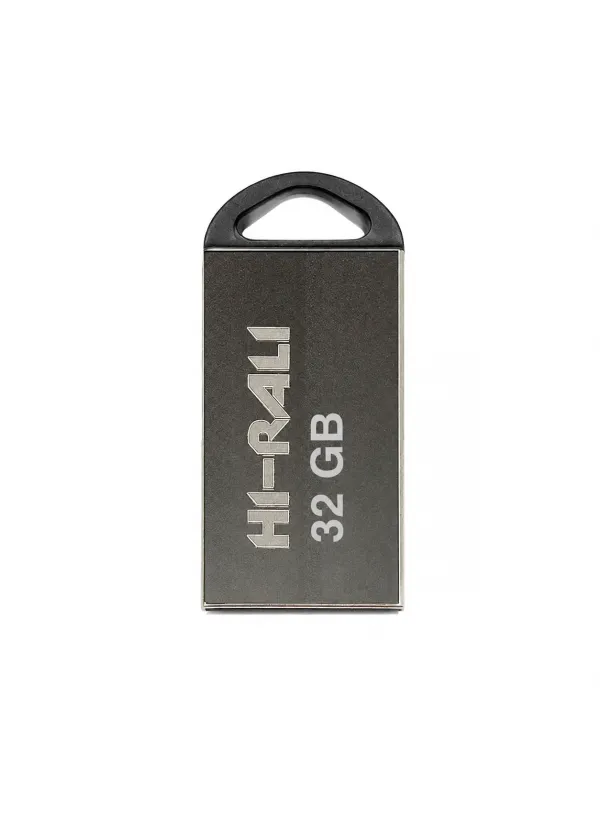Флешка USB 32GB Hi-Rali Mini Fit срібло