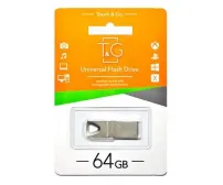 Флешка USB 64GB T&G метал 117 сірий