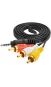 Кабель 3RCA to 3.5mm (1.5 м) в упаковці