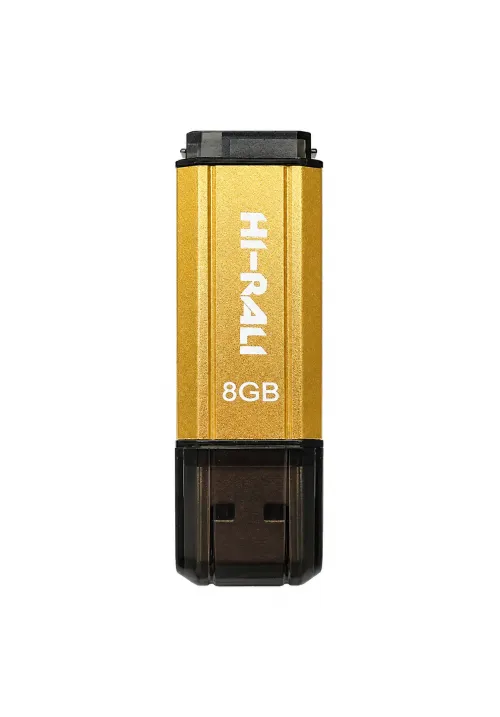 Флешка 8GB Hi-Rali Stark золото