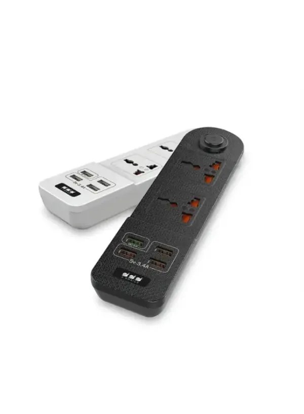 Мережевий фільтр подовжувач (2 розетки 4 USB) BKL02-2