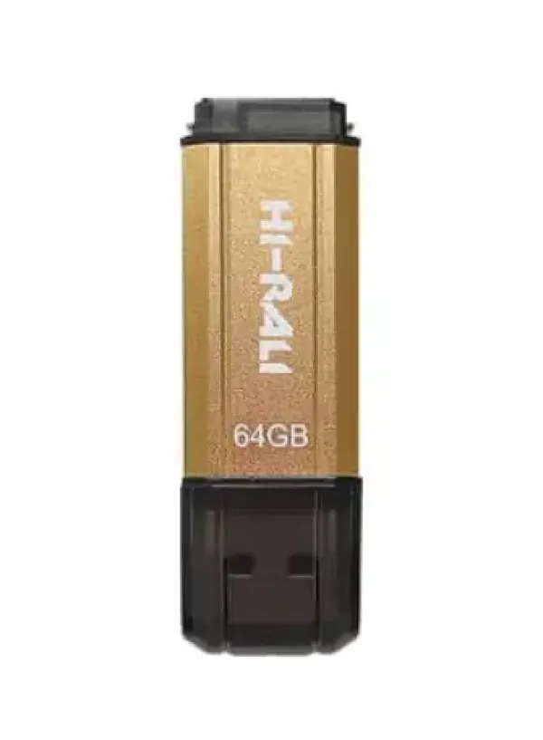 Флешка USB 64GB Hi-Rali Stark золото