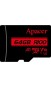 Карта пам'яті Apacer microSDXC UHS-I 64GB R100 V10 A1 + SD adapter (AP64GMCSX10UB-R)