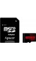 Карта пам'яті Apacer microSDXC UHS-I 64GB R100 V10 A1 + SD adapter (AP64GMCSX10UB-R)