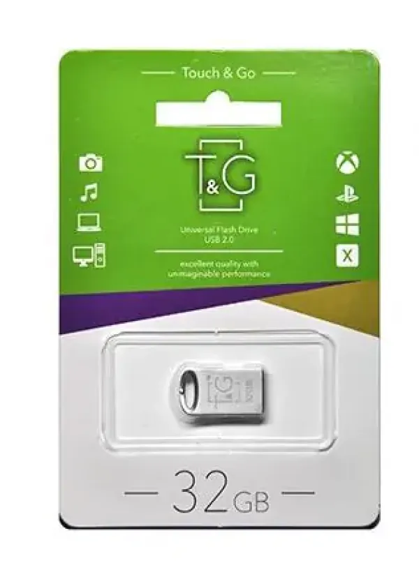 Флешка USB 32GB T&G метал 105