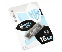 Флешка 3.0 USB 16GB Hi-Rali Rocket срібло