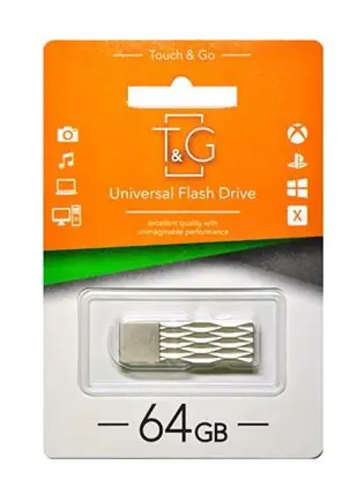 Флешка USB 64GB T&G метал 103