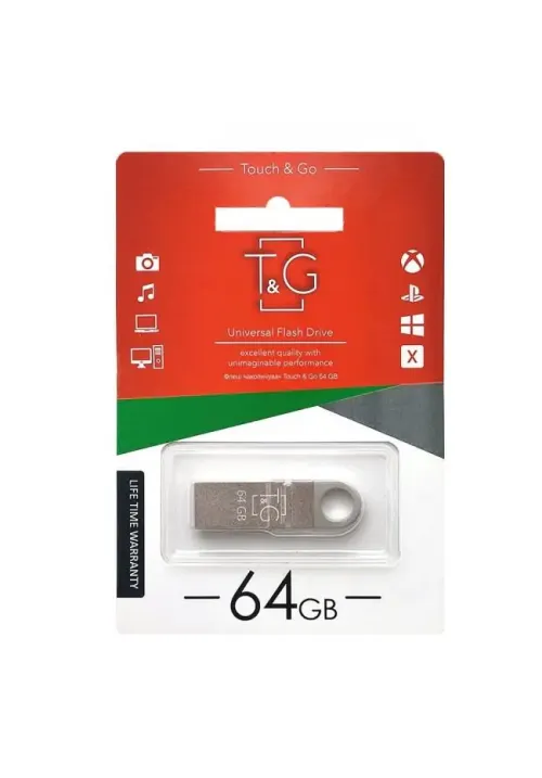 Флешка USB 64GB T&G метал 026