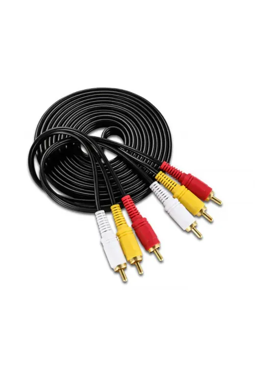Кабель 3RCA to 3RCA (3 м) в упаковці