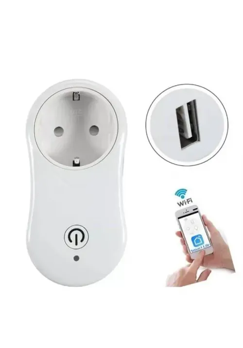 WiFi розетка + USB TUYA