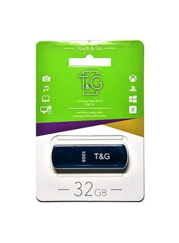 Флешка USB 32GB T&G Classic 011 чорний