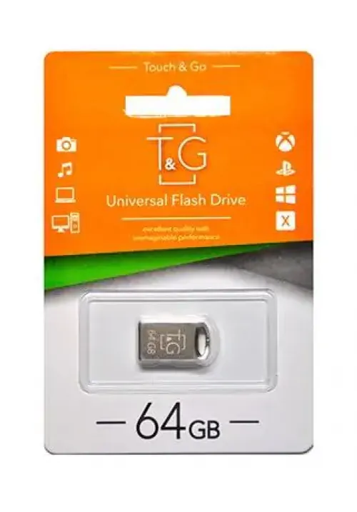 Флешка USB 64GB T&G метал 105