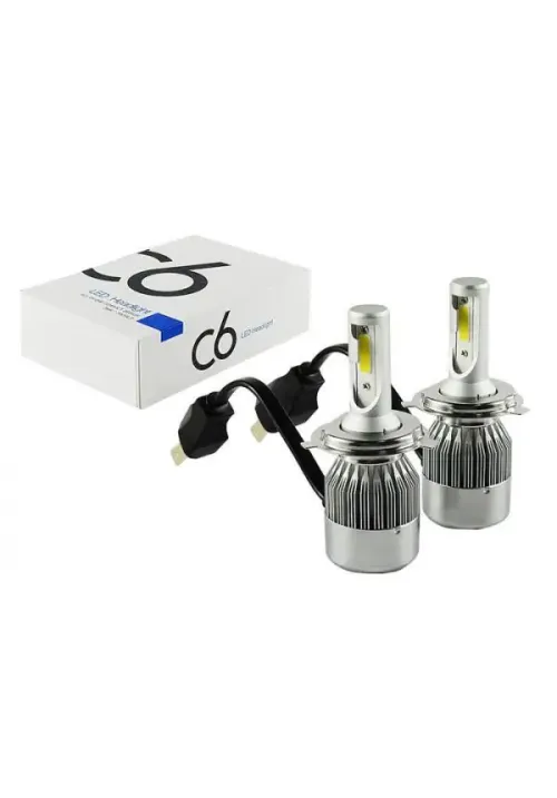 Автомобільні LED лампи H4 [C6] (комплект)