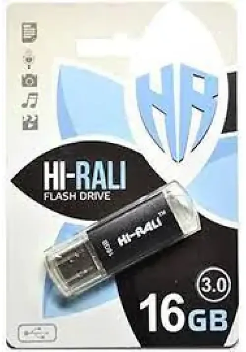Флешка USB 16GB Hi-Rali Rocket черный