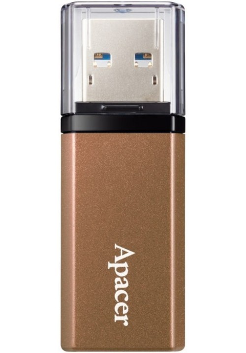 Флеш-пам'ять USB Apacer AH25C 256GB Bronze Brown USB 3.2 (AP256GAH25CJ-1)