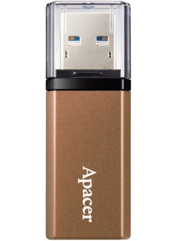 Флеш-пам'ять USB Apacer AH25C 256GB Bronze Brown USB 3.2 (AP256GAH25CJ-1)