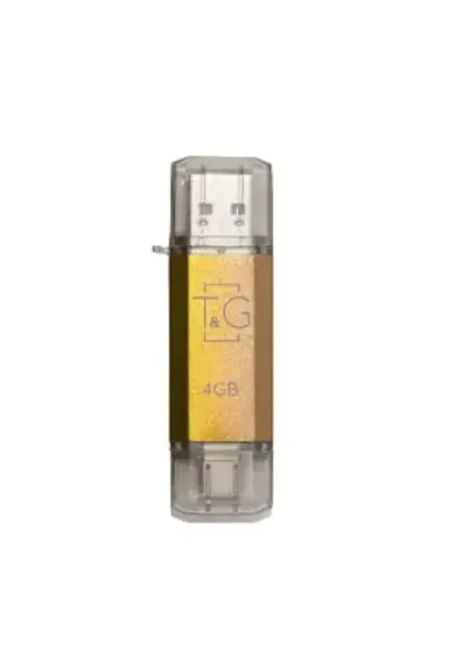 Флешка USB 4GB T&G Type-C 009 Star золото