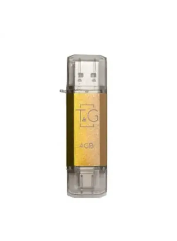 Флешка USB 4GB T&G Type-C 009 Star золото