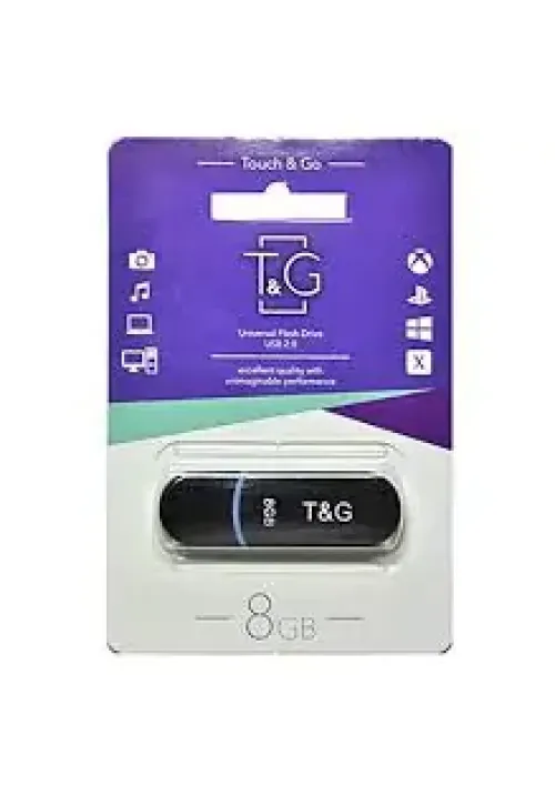 Флешка USB 8GB T&G Jet 012 чорний